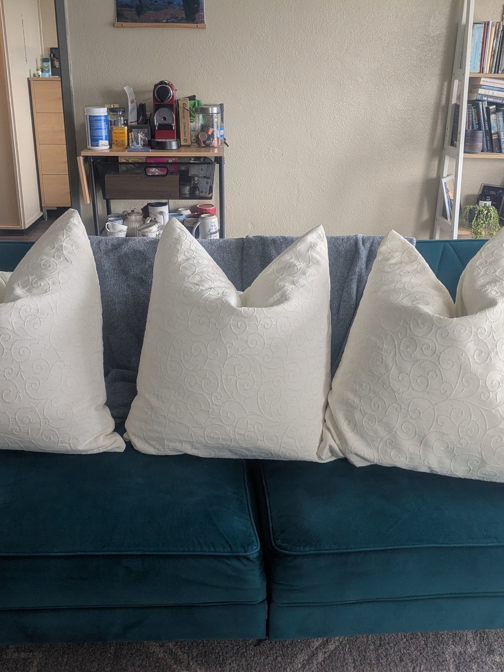Ivory Decorative Pillow Covers